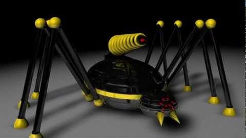 Spider Robot 3D