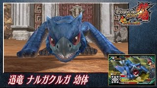 モンハン部幼体選手権　ナルガクルガ幼体