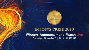 Infosys Prize 2019 Announcement