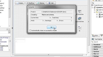 DESARROLLO DE UNA APLICACION CON DELPHI XE2 Y MYSQL - VIDEO 15