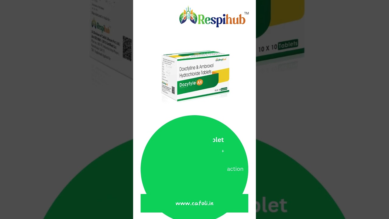 Dozyfyle AX Tablet: Dual Action Relief