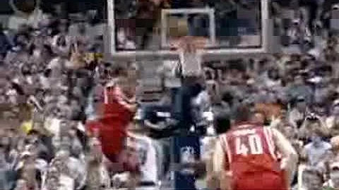 T-Mac Dunk on Shawn Bradley