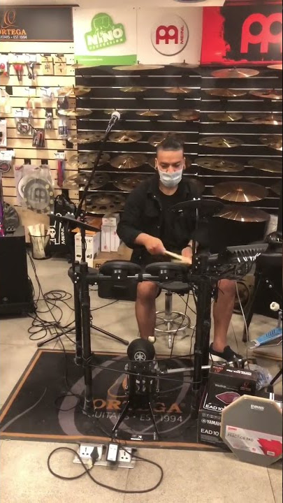 Sound check yamaha DTX452k electronic drum set #yamaha #drums #electronicdrumkit #DTX425#shorts