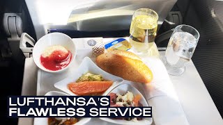 LUFTHANSA — AIRBUS A320 BUSINESS CLASS  — Toulouse to Munich