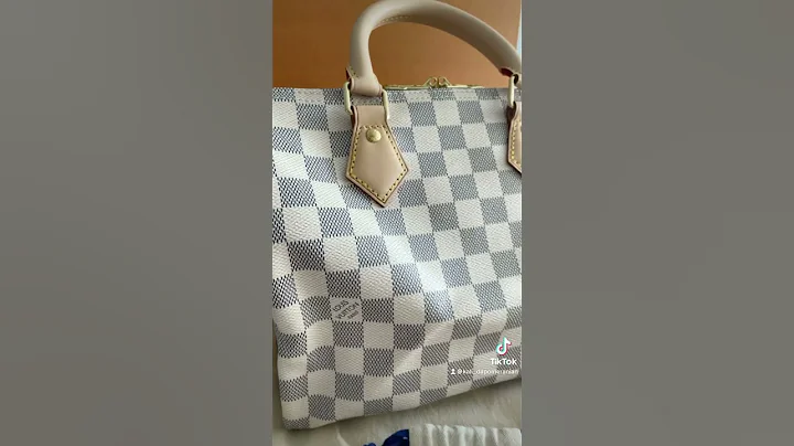 Unboxing Louis Vuitton Speedy Bandouliere 25 in Damier Azur