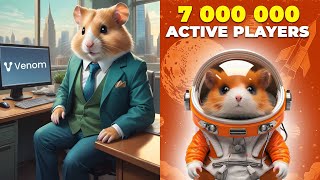 Hamster Kombat НОВЫЕ КАРТОЧКИ со своей механикой, подкаст с Джо Роганом, 7 000 000 ИГРОКОВ, майнинг