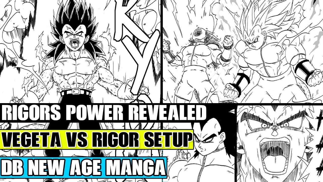 Beyond Dragon Ball New Age Vegeta Vs Rigor Begins Rigors Power 