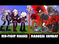 Ruv, Sarvente & Selever vs. Tricky's | Minecraft (MIDNIGHT MASSES vs. MADNESS COMBAT!)