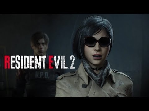 Resident Evil 2 Remake Leon Meets Ada For First Time Cutscene