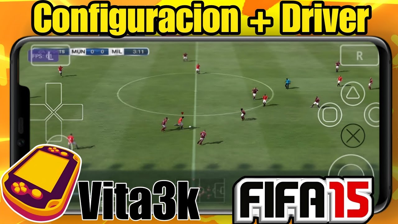 Vita3K Android v10 | FIFA 15 Vita3k | Configuracion + Driver | PSVita Emulator | FiX Graphic Vita3k