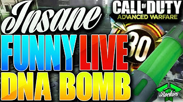 Advanced Warfare- LIVE "DNA BOMB" ON DETROIT W/ FUNNY REACTIONS!