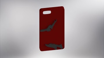 Autodesk Inventor 2017 I Kawhi Phone Case (iPhone 6/6s) Turntable Animation