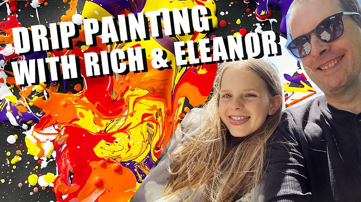 drip painting like Jackson Pollock with Richard an...