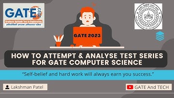 How To Attempt & Analyse Test Series || GATE Computer Science 2023