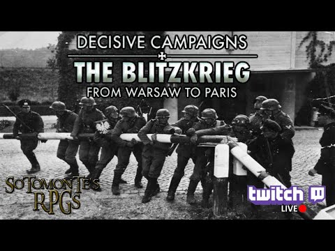 Decisive Campaigns: The Blitzkrieg from Warsaw to Paris | Hexagonos en Sotomonte's RPGs | D8