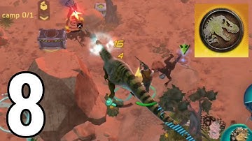 Jurassic World Primal Ops - Gameplay / Walkthrough - Part 8 (IOS & Android) - Ranking Up Dinos!