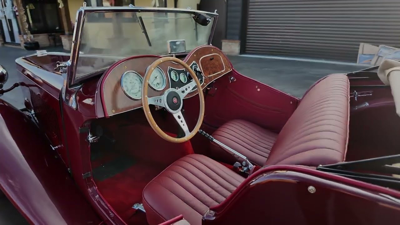 1950 MG TD - Interior review
