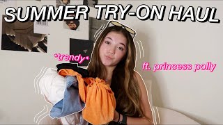 HUGE SUMMER CLOTHING TRY-ON HAUL 2021! ft. princess polly