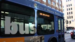 Santa Monica Big Blue Bus 2004 Nabi 40-Lfw Lng 4001 On Route R10 Express