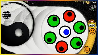 WormsZone.io # 133 Game of earthworms - Rắn Phàm Ăn , vui nhộn ,kịch tính | Trần Hùng 83 screenshot 4