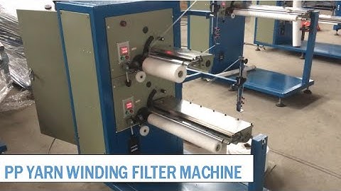 PP String Wound Filter Cartridge Machine: 2 spindle [Big Blue]