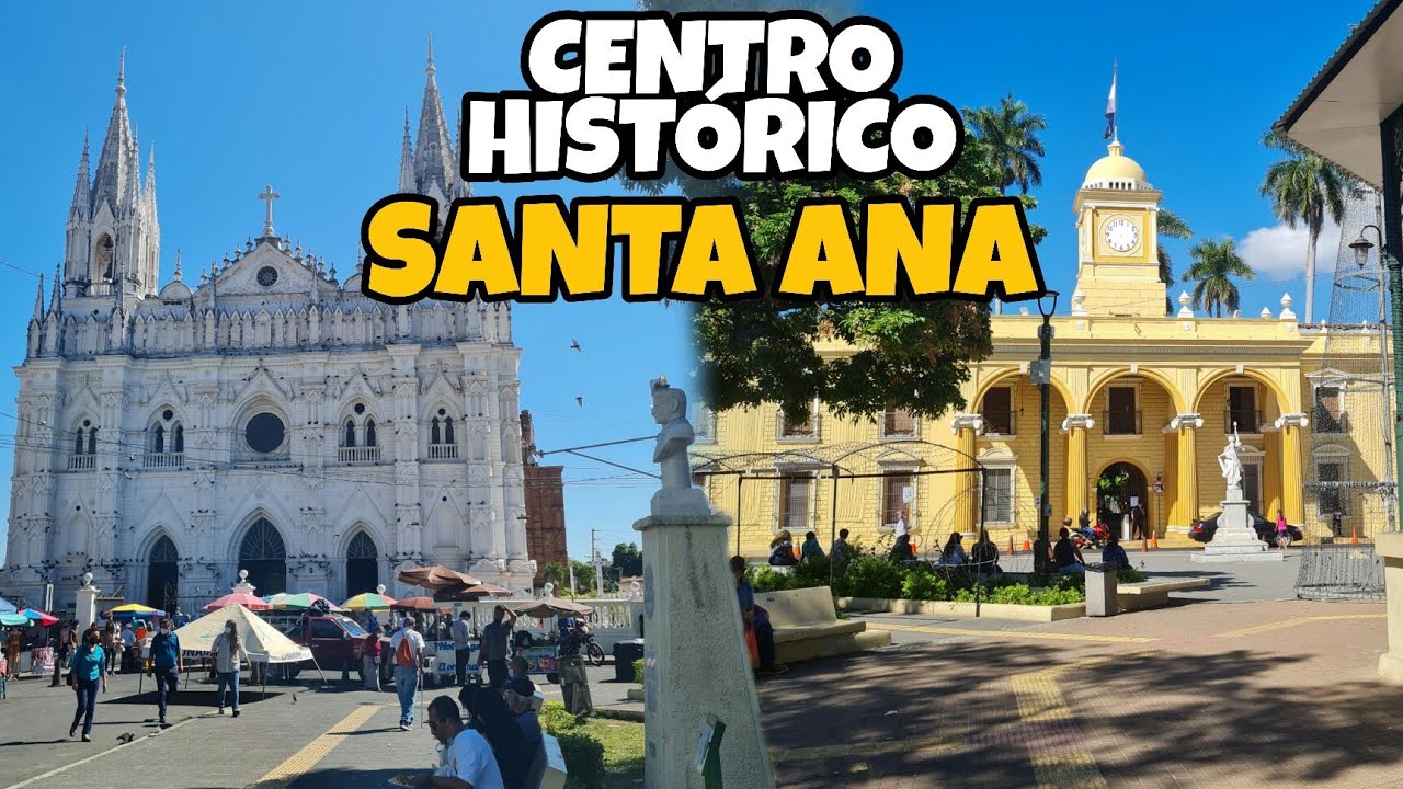 Así es el Centro Histórico de Santa Ana, El Salvador 🇸🇻 YouTube
