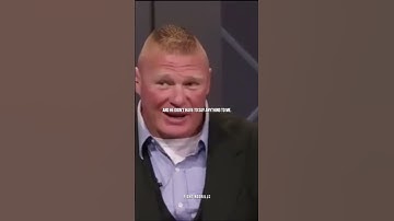 Brock Lesnar on meeting Muhammad Ali💯