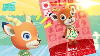 SO WE'VE GOT BEAU BACK! ✘ ACNH Amiibo Unboxing #1