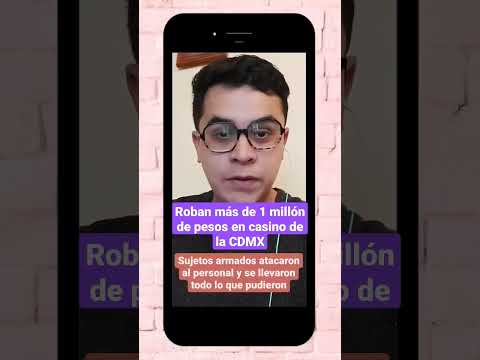Roban un millón de pesos en casino de Zona Rosa, CDMX
