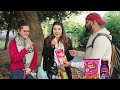 Foreigners try indian snacks for the first time  indian pranking foreigners  by indian walker