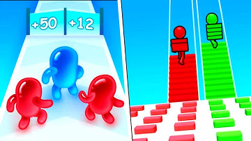 Tall Man Run - Bridge Race - Join blob clash - Coin Rush - attack hole - Crowd Number JJAAE