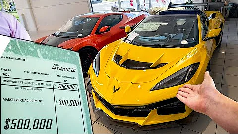 HERE'S WHY THE C8 CORVETTE ZR1 IS NOT WORTH $500,000! *CAR SHOPPING GONE WRONG*