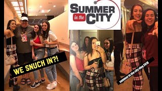 SNEAKING INTO THE  YOUTUBER PARTY?? | summer in the city 2018