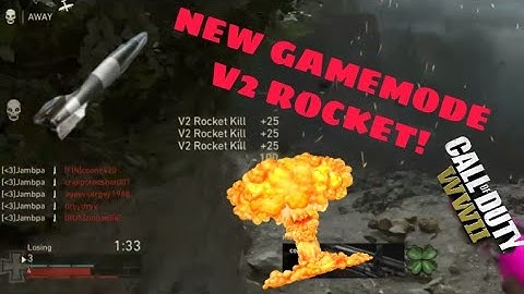 NEW GAMEMODE - *RELIC OF THE UNDEAD* V2 ROCKET! (CoD WW2 GAMEPLAY)