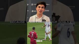 Sindarov talks about GOAT of Football 😈🐐 @ChessBaseIndiachannel