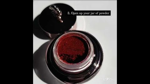 How to: Classic Nail Powder Application | Sistaco Nail System | Sangria Nail Powder