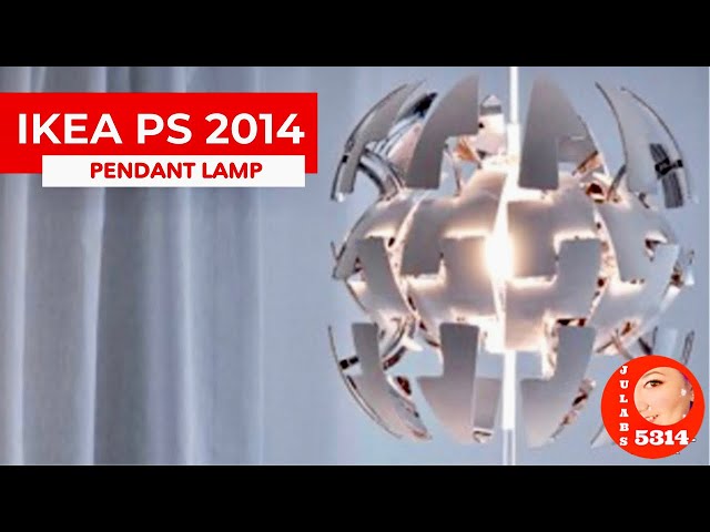 IKEA PS 2014 || HOW TO ASSEMBLE AN IKEA PENDANT LAMP II IKEA CRYSTAL LIGHT class=