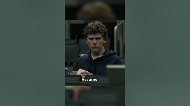 Mark Zuckerberg solved difficult problem in a minute 😮‍💨 | The Social Network | #movie #film