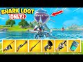 shark loot ONLY challenge in fortnite season 3...