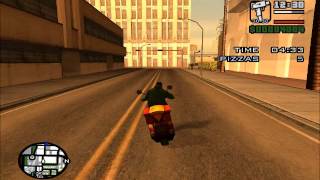 Gta San Andreas. Beta Mission - Pizza Boy, And Script - Robbery 247.