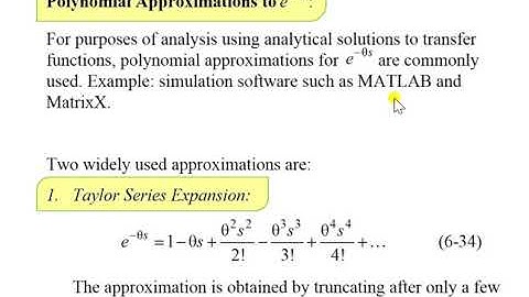 ch2slide26 Taylor Series Approximation