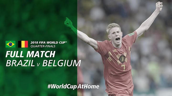 Brazil v Belgium | 2018 FIFA World Cup | Full Match