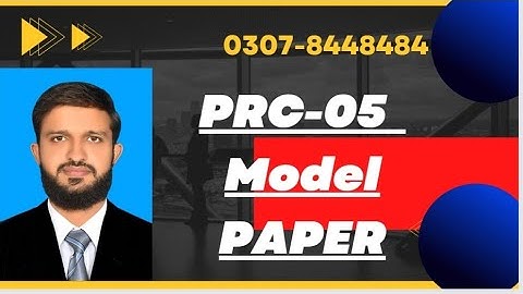 PRC-05 || MODEL PAPER || INTRO TO BUSINESS @casworld8694