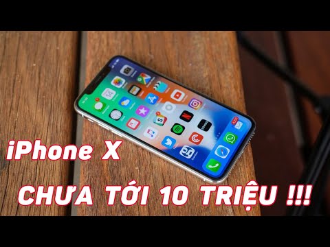 iPhone X lại giảm giá chưa tới 10 triệu !!!