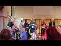 Jennie mathias from the belle star chanting at bhaktivedanta manor  7th may 2022 redtreasure1