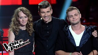 Video-Miniaturansicht von „The Voice of Poland V - Lena Osińska vs. Gracjan Kalandyk - "Say Something (I'm Giving Up On You)"“