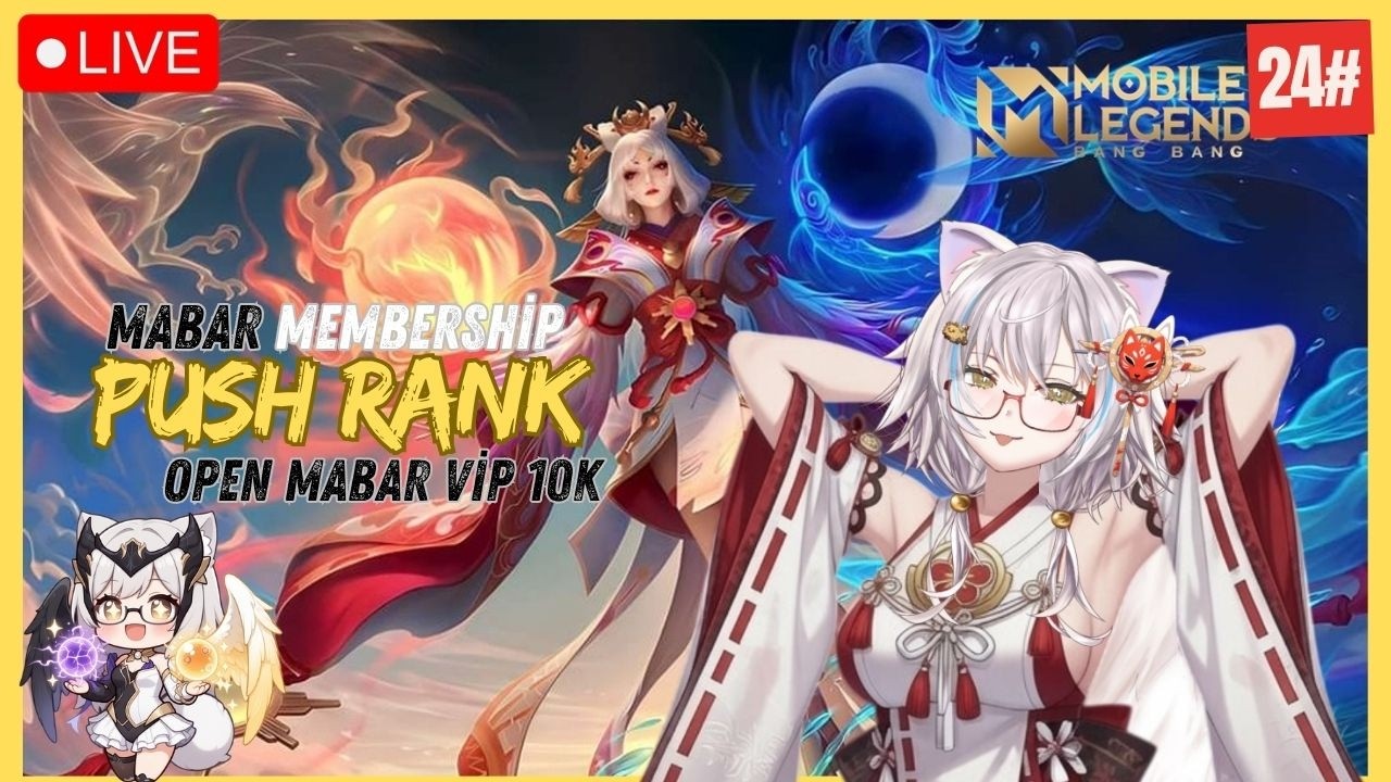 【MOBILE LEGENDS:BANG BANG】 CHALLANGE HERO? 【Sierra Nouvelle 】#Vtuber  #SierraNouvelle