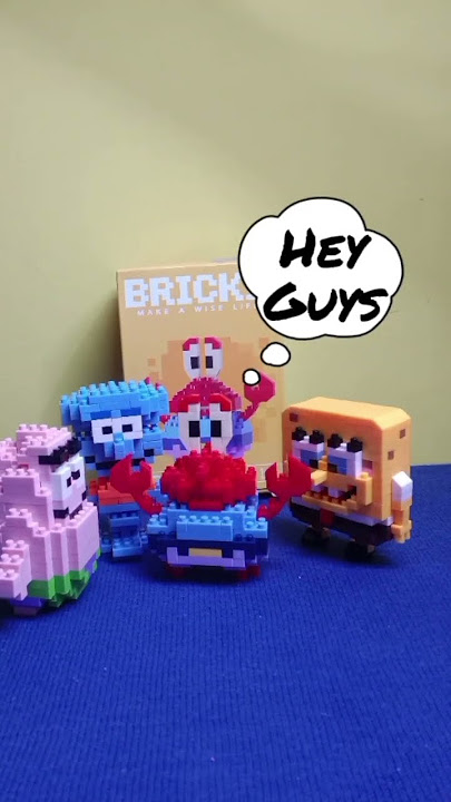 Yes Mr. Crab #lego #brick #caketopper #toys #brickchannel #brickstory#membangunlego #kidstoys