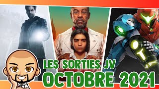 LE TOP DES SORTIES JV - OCTOBRE 2021