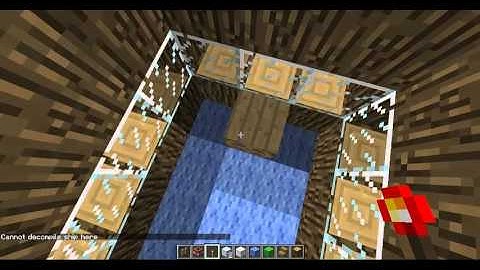 Minecraft Archimedes Ships Mod - Episode 1 attempting to make a boat